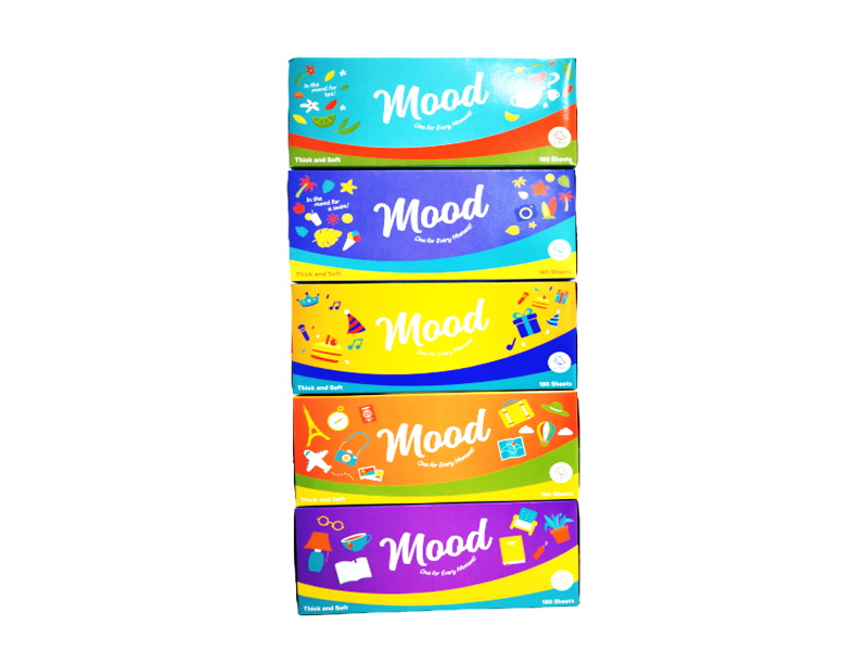 Mood 2 Ply Box Tissue 
