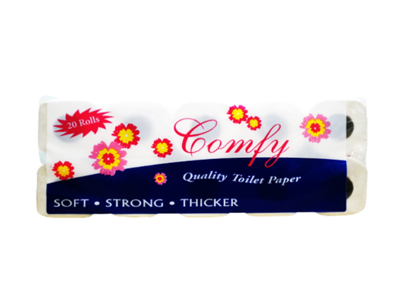 Comfy 2 Ply Bathroom Tissue